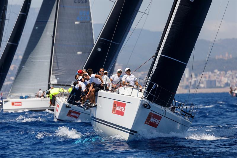 Mela on day 1 of the 37th Copa del Rey MAPFRE in Palma photo copyright Nico Martinez / 37 Copa del Rey MAPFRE taken at Real Club Náutico de Palma and featuring the Swan 42 class