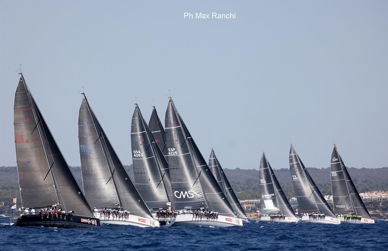 Racing on day 4 of the 40th Copa del Rey MAPFRE  photo copyright Max Ranchi / www.maxranchi.com taken at Real Club Náutico de Palma and featuring the Swan 42 class