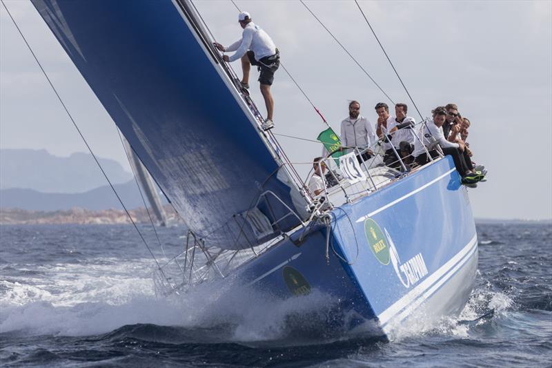 Bronenosec, Swan 60 on day 3 of the Rolex Swan Cup photo copyright Carlo Borlenghi / Rolex taken at Yacht Club Costa Smeralda and featuring the Swan 60 class