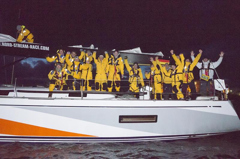 Arrival of Team Germany in Warnemünde photo copyright Sven Jürgensen taken at  and featuring the Swan 60 class