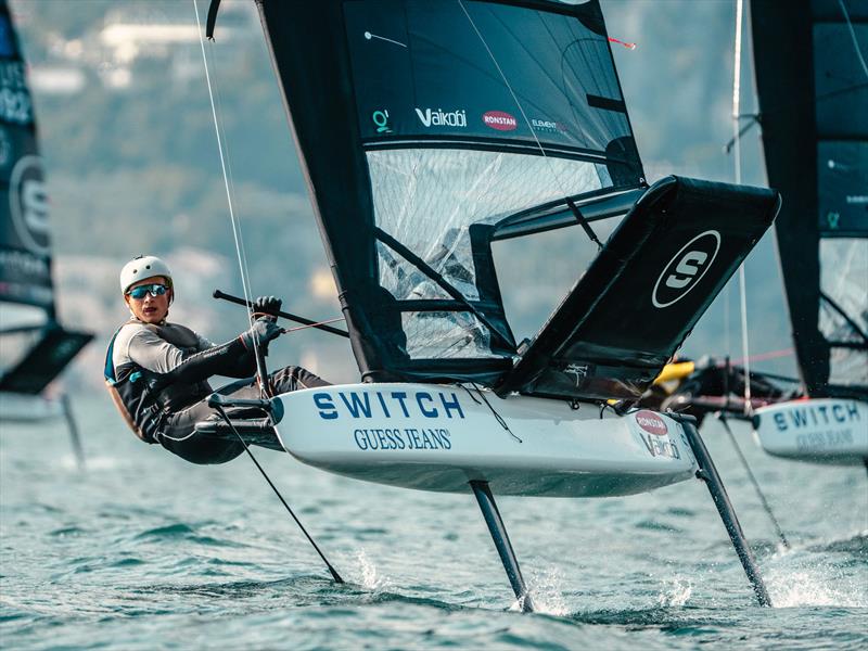 Switch Global Championships at Fraglia Vela Malcesine Day 1 photo copyright CodeZeroDigital taken at Fraglia Vela Malcesine and featuring the Switch class