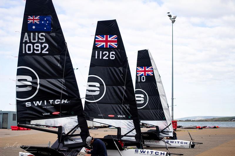 Switch UK Championship at the WPNSA Day 1 photo copyright Joel Davey / www.instagram.com/joeldaveyphotography/ taken at Weymouth & Portland National Sailing Academy and featuring the Switch class