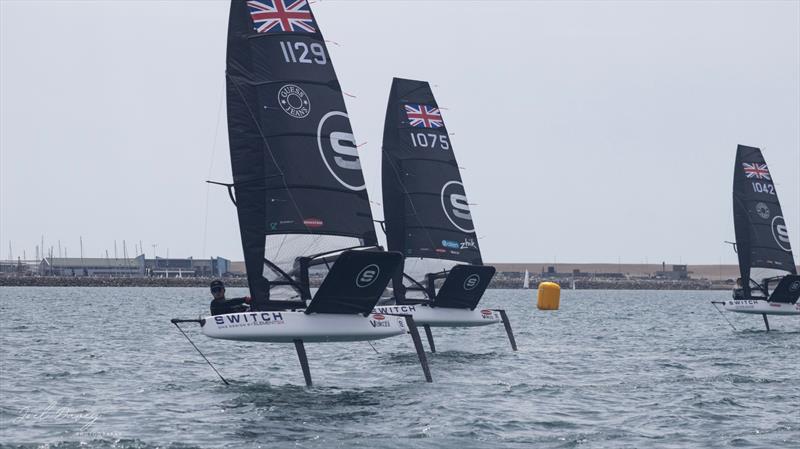 Switch UK Nationals during the Portland Foil Festival photo copyright Switch Class taken at Weymouth & Portland National Sailing Academy and featuring the Switch class