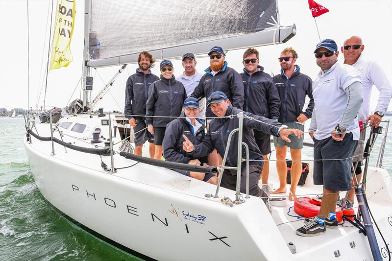 Phoenix, winner of the Sydney 38 Australian Championship at the Festival of Sails photo copyright Craig Greenhill / Saltwater Images taken at Royal Geelong Yacht Club and featuring the Sydney 38 class