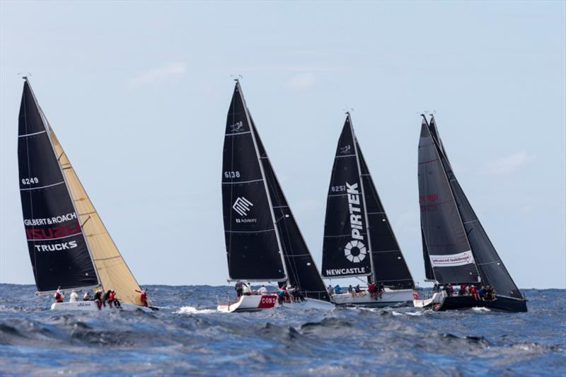 Sydney 38 vie for their state title - Sydney Harbour Regatta 2021 photo copyright Andrea Francolini taken at Middle Harbour Yacht Club and featuring the Sydney 38 class