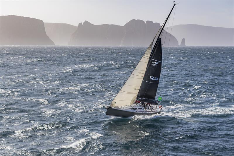 Cinquante reefed down in the Rolex Sydney Hobart  - photo © Carlo Borlenghi