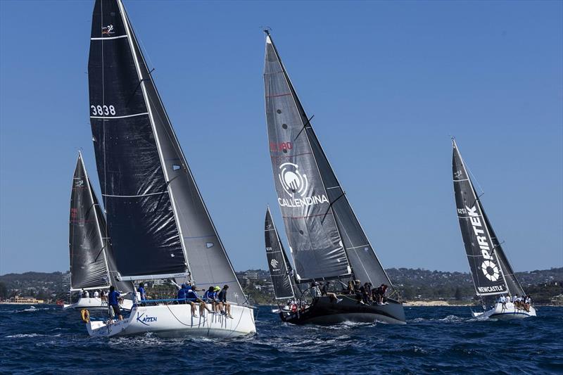 Sydney 38s on the fast track - 2023 Sydney 38 One Design NSW Championship - photo © Andrea Francolini / MHYC