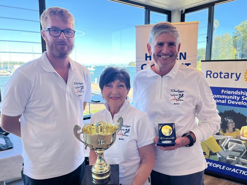 Riley Parsons, Vicki and Michael - photo © Promocean Media