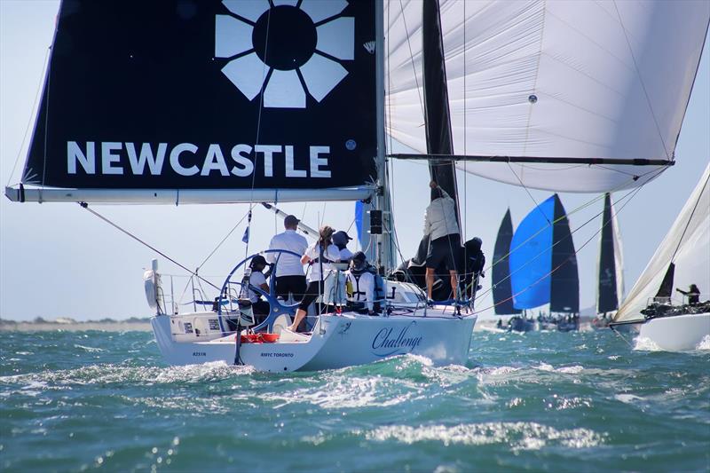 Challenge at Sail Port Stephens photo copyright Promocean Media taken at Newcastle Cruising Yacht Club and featuring the Sydney 38 class