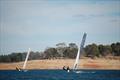 Flat water flying a hull on Lake Hume - Taipan State Championships © Aaron Pimm