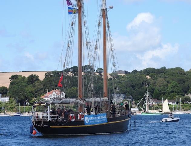 Turn to Starboard crew set sail on round-Britain challenge  photo copyright Mark Hardaker taken at  and featuring the Tall Ships class