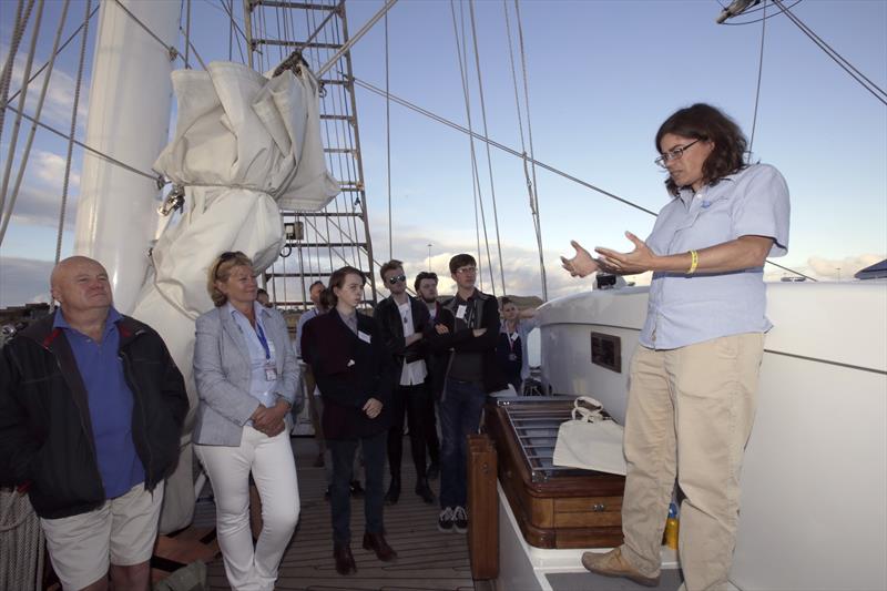 Lucy Gross from the Association of Sail Training Organisations highlights the benefits of Sail Training photo copyright Max Mudie / www.tallshipstock.com taken at  and featuring the Tall Ships class