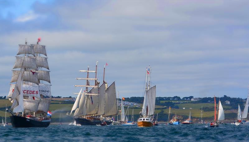 A sea of ships - photo © Falmouth Tall Ships Group