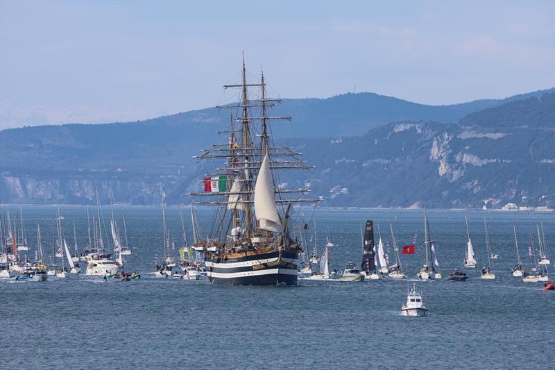 Barcolana Special Edition: Trieste and Barcolana's grand welcome to Nave Vespucci photo copyright Barcolana taken at  and featuring the Tall Ships class