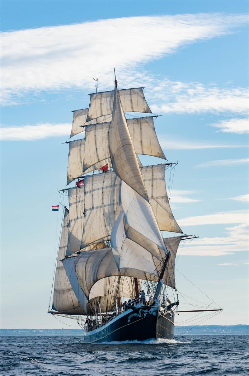 The Dutch Brig Morgenster under sail - photo © Richard Sibley / Morgenster VOF