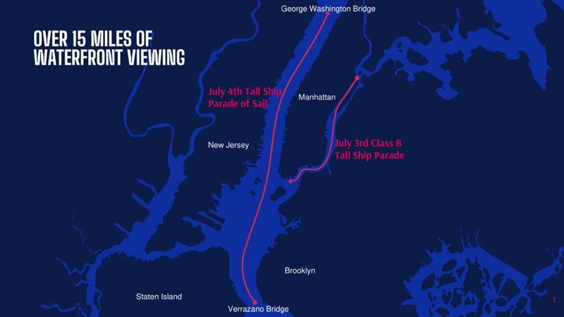 46 Nations to send ships into New York Harbor for America's 250th Birthday - photo © Sail4th 250