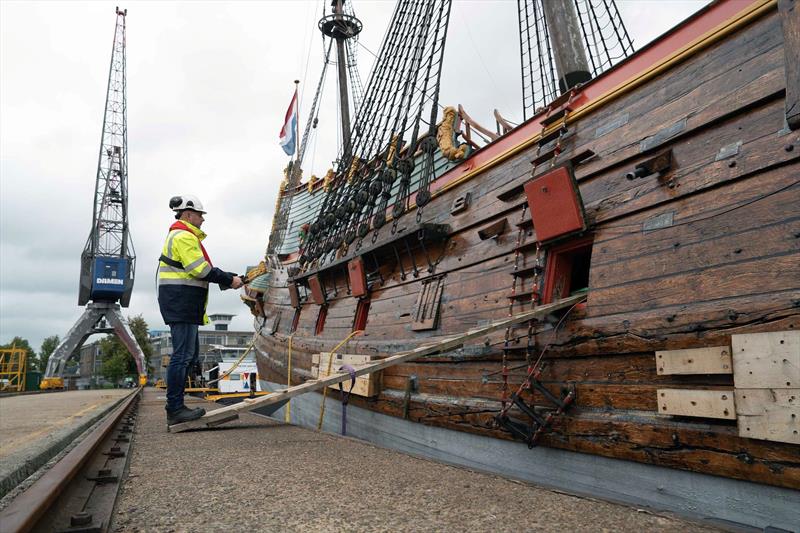 Batavia in Amsterdam - Damen Shiprepair Amsterdam - photo © Ovv van Aalst Fotografie