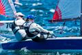 2024 Tasar World Championships at Sandringham Yacht Club: New Tasar world champions Jonathan Mckee and Libby Johnson Mckee © Beau Outteridge