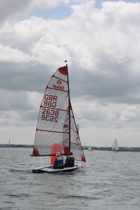 Civil Service Dinghy Sailing Championship 2015 photo copyright Iain Mackay taken at Netley Cliff Sailing Club and featuring the Tasar class