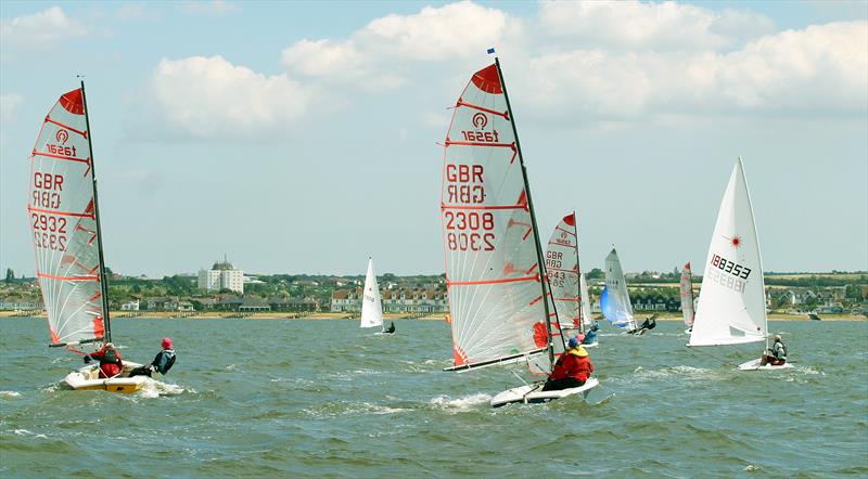 Whitstable Week 2017 photo copyright Nick Champion / www.championmarinephotography.co.uk taken at Whitstable Yacht Club and featuring the Tasar class