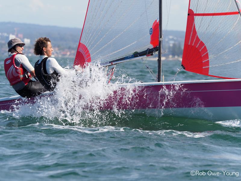 John & Jesse Dransfield finish 5th in the NSW Tasar State Championship photo copyright Rob Owe-Young taken at Georges River 16ft Skiff Sailing Club  and featuring the Tasar class