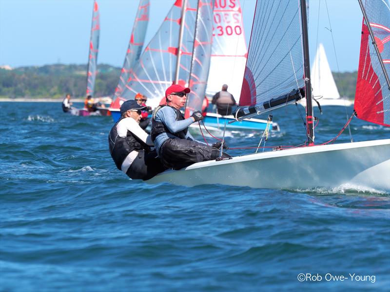 Rick Longbottom & Darryl Bentley finish 3rd in the NSW Tasar State Championship - photo © Rob Owe-Young