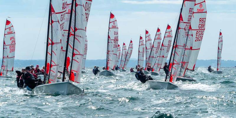 Tasar Worlds at Hayling Island day 3 - photo © Peter Hickson