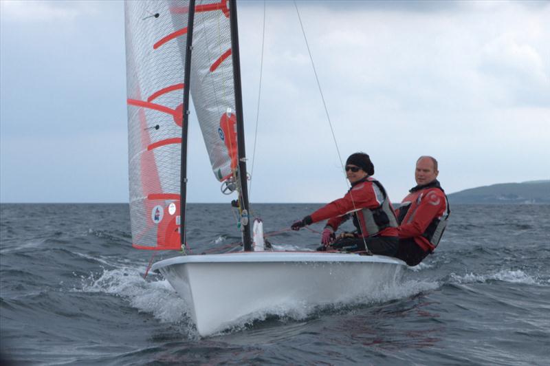 Tasar SW Area Championship at Porthpean photo copyright Chris Bilkey taken at Porthpean Sailing Club and featuring the Tasar class