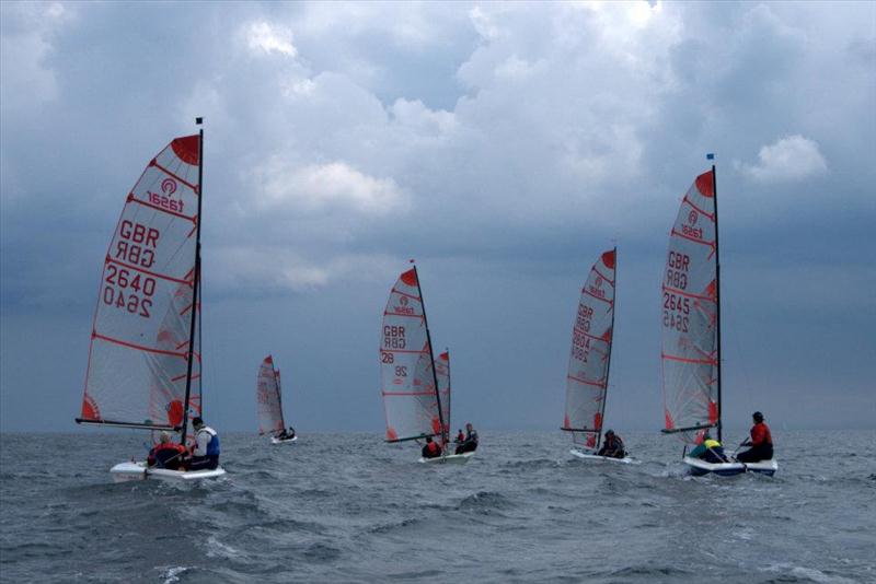 Tasar SW Area Championship at Porthpean photo copyright Chris Bilkey taken at Porthpean Sailing Club and featuring the Tasar class