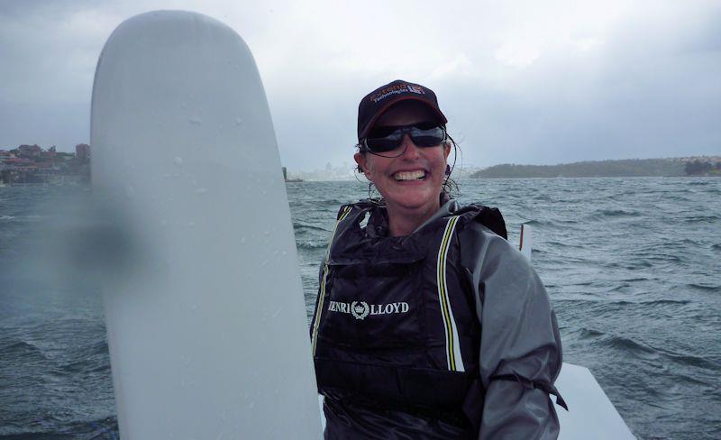 Waiting for a squall to pass during the World Masters in Sydney - photo © Gray Pritchett