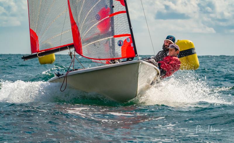 Tasar during the Worlds at Hayling photo copyright Peter Hickson / haylingisc.smugmug.com taken at Hayling Island Sailing Club and featuring the Tasar class