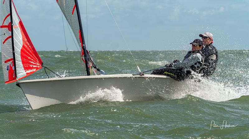 2019 Tasar Worlds at Hayling Island photo copyright Peter Hickson taken at Hayling Island Sailing Club and featuring the Tasar class