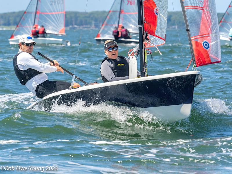 Three times Tasar World Champions, Rob & Nic Douglass finish 4th in the 46th NSW Tasar States photo copyright Rob Owe-Young taken at Georges River 16ft Skiff Sailing Club  and featuring the Tasar class