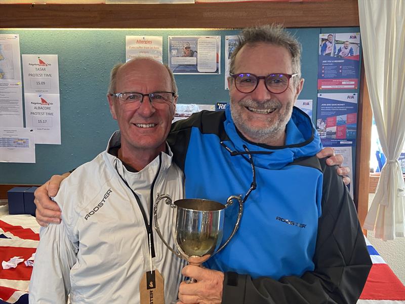 Steve Cockerill and Graham Williamson win the Tasar Nationals at Paignton photo copyright Rick Perkins taken at Paignton Sailing Club and featuring the Tasar class