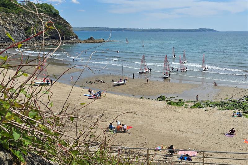 Tasar South West Championship at Porthpean - photo © Clare Royle