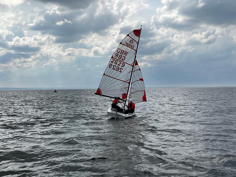 Rick and Sarah Perkins during the 232nd Whitstable Town Regatta photo copyright Steve Gray taken at Whitstable Yacht Club and featuring the Tasar class
