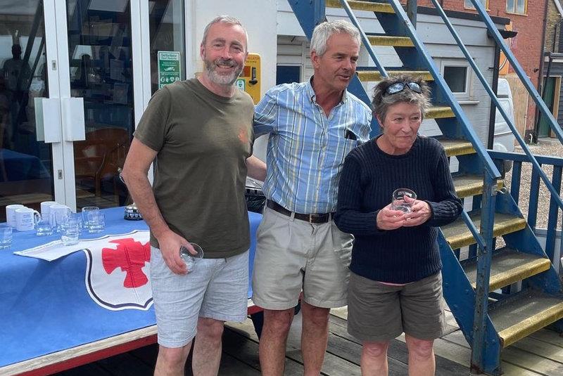 Ali Nicolson and Jo Phillips, third overall - Tasar TT at Whitstable - photo © Steve Gray
