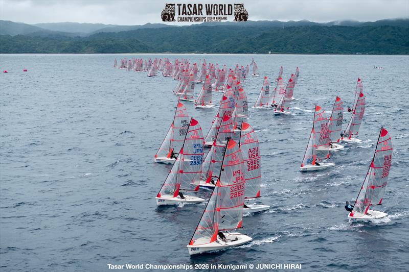 Tasar World Championships in Japan day 4 photo copyright Junichi Hirai taken at  and featuring the Tasar class
