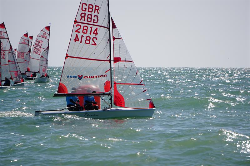 Tasar Europeans 2026 at Hythe and Saltwood photo copyright Jeremy Speakman taken at Hythe and Saltwood Sailing Club and featuring the Tasar class