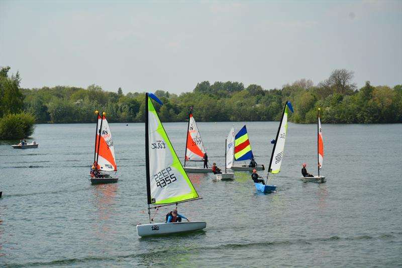 North East Youth Travellers at Ripon photo copyright Ian Smith taken at Ripon Sailing Club and featuring the Topaz Taz class
