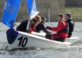 Exeter Excalibur team racing at Roadford Lake © Exeter University Sailing Club