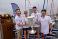 Andrew Person (second from the right, with Bissell far left) © Newport Harbor Yacht Club