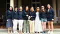 St. Francis Yacht Club, 2025 Women's 2v2 Team Race Champions: Molly Carapiet (skipper), Rosalind Meade, Meg Myles, McKenzie Wilson, Lindsey Baab (skipper), Helen Lord, Kate Shiber (team captain) and Elena Vanderberg © Stuart Streuli / New York Yacht Club