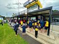 Team briefings at Nedlands Yacht Club &copy; Event volunteer photo