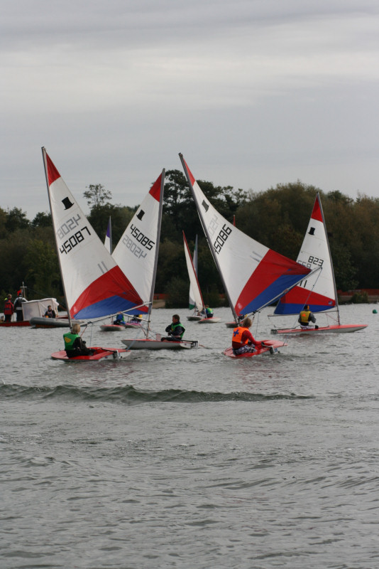 Thirty-two sailing teams from across the country took part in the National School Sailing Association’s Team Racing Championships photo copyright James Hamilton taken at Bury Lake Young Mariners and featuring the Team Racing class
