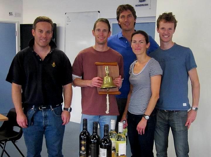 Cambridge Late 00s Mixed Team win the Oxford & Cambridge Sailing Society's annual intergenerations photo copyright Anthony Butler taken at Oxford University Yacht Club and featuring the Team Racing class