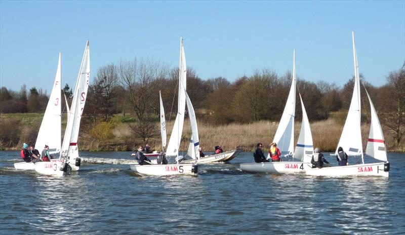 The London Duck 2014 photo copyright Jack Sheldrake taken at BTYC Sailsports and featuring the Team Racing class