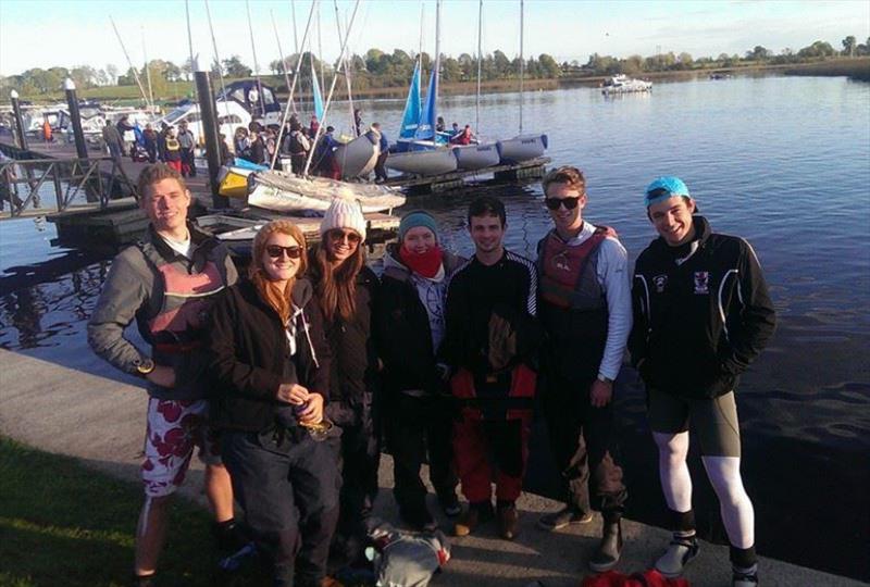 IUSA Team Racing event in Carrick-on-Shannon photo copyright IUSA taken at University College Dublin Sailing Club and featuring the Team Racing class