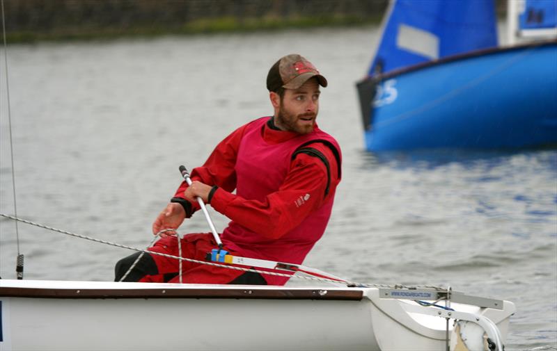 London 2012 470 silver medallist Luke Patience on day 1 of the Wilson Trophy photo copyright ACM Jenkins / Wilson Trophy taken at West Kirby Sailing Club and featuring the Team Racing class