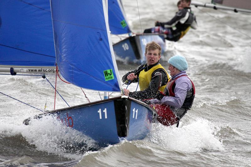 Wilson Trophy day 2 photo copyright ACM Jenkins / Wilson Trophy taken at West Kirby Sailing Club and featuring the Team Racing class